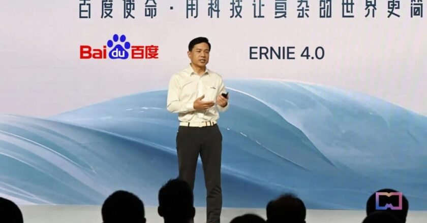 Baidu présente Ernie 4.0 : son IA qui rivalise avec les capacités de ChatGPT